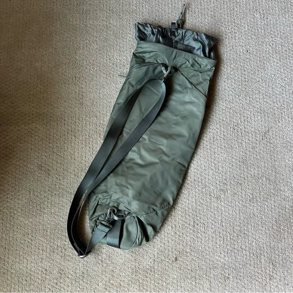 Lululemon Athletica Black Duffel Bag Sleek and Functional - Picture 4 of 6